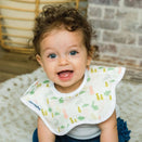 Tiny Twinkle Kaffle Roundabout Bibs - Set of 2 - Blush