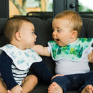 Tiny Twinkle Kaffle Roundabout Bibs - Set of 2 - Forest