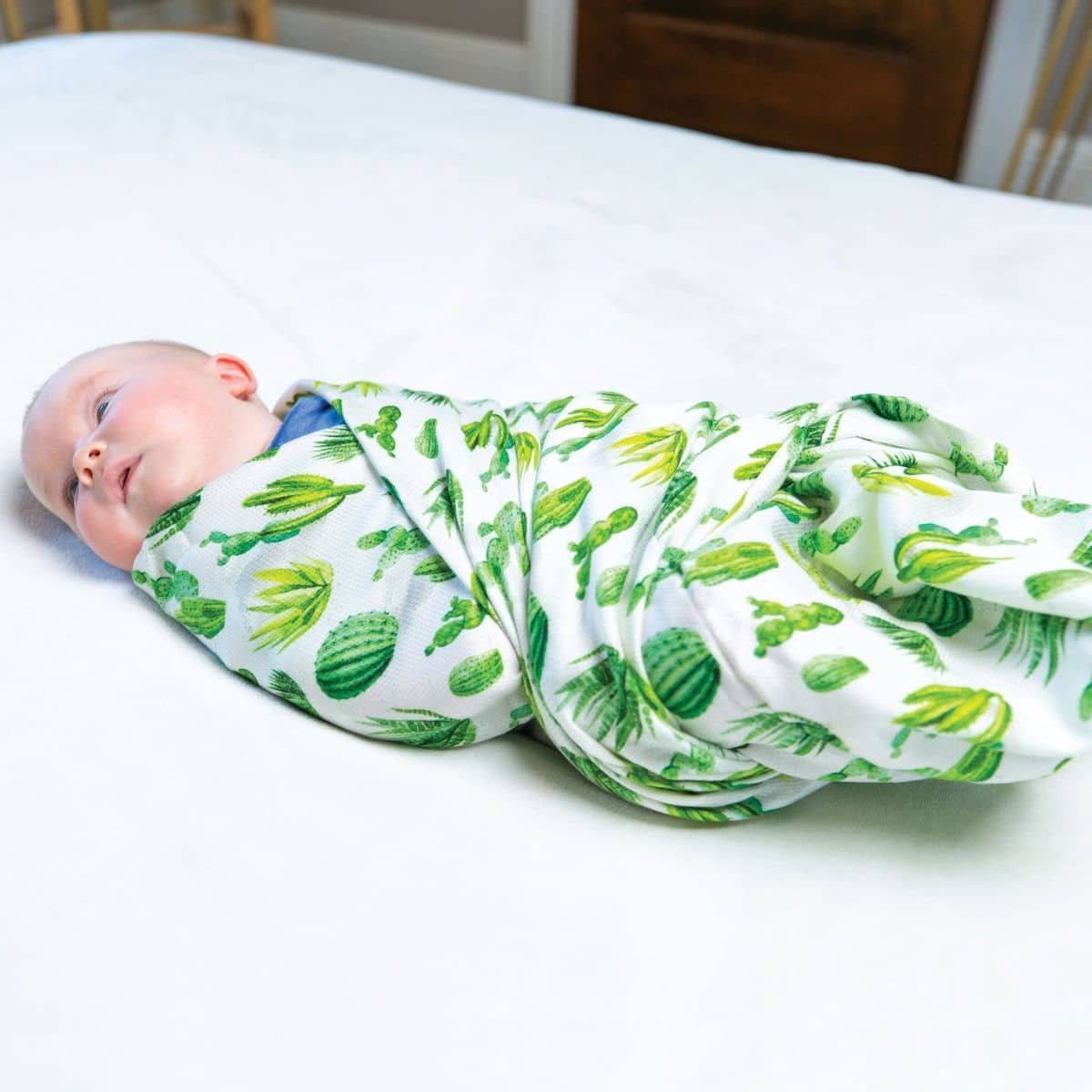 Tiny Twinkle Kaffle Swaddle Blanket - Cacti