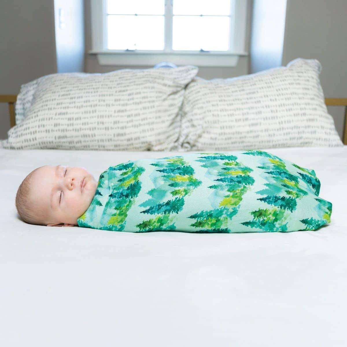 Tiny Twinkle Kaffle Swaddle Blanket - Forest
