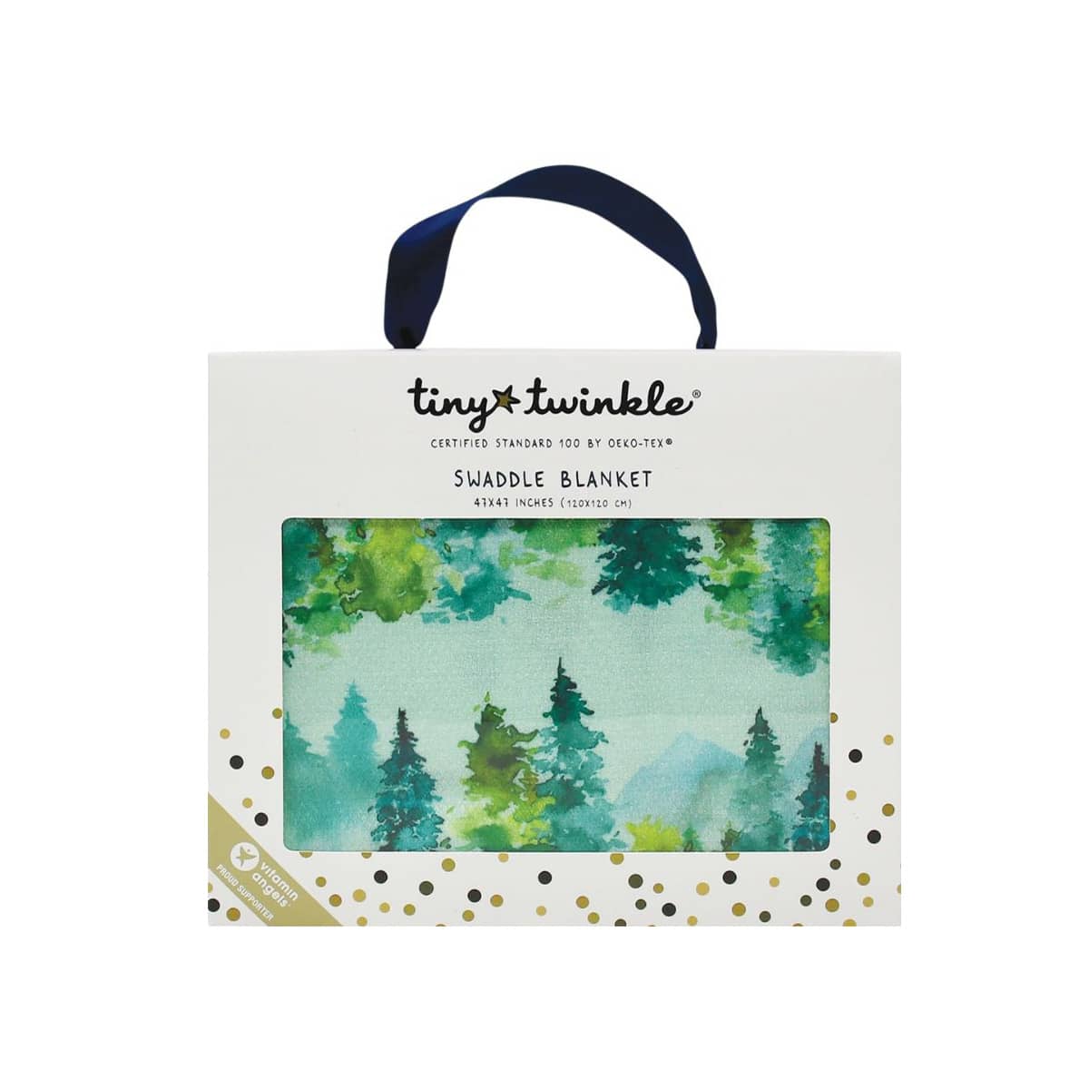 Tiny Twinkle Kaffle Swaddle Blanket - Forest