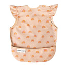 Tiny Twinkle Mess-Proof Apron Bib - Boho Rainbow