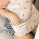 Tiny Twinkle Mess-Proof Apron Bib - Cowboy