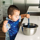 Tiny Twinkle Mess-Proof Apron Bib - Ocean Life