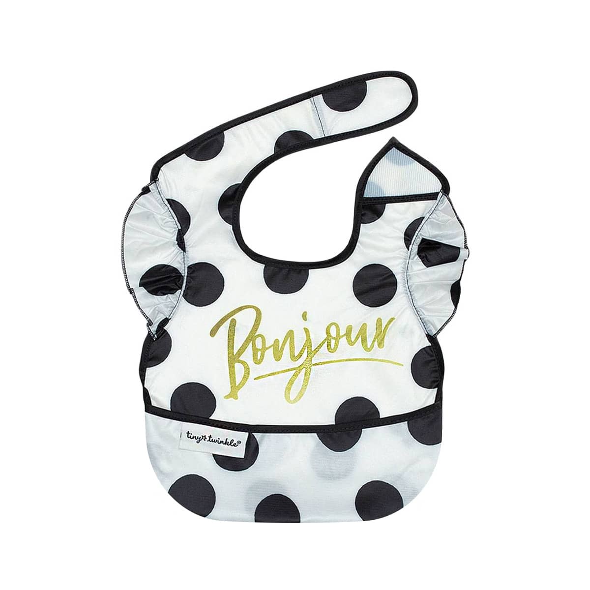 Tiny Twinkle Mess-Proof Easy Bib - Bonjour