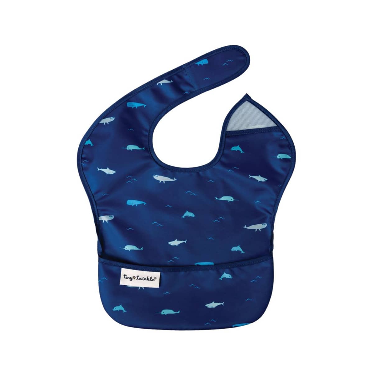 Tiny Twinkle Mess-Proof Easy Bib - Ocean Life
