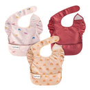 Tiny Twinkle Mess-Proof Easy Bib - Set of 3 - Unicorn