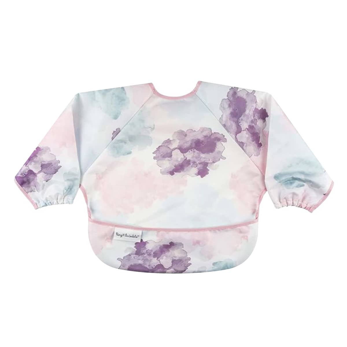 Tiny Twinkle Mess-Proof Full Sleeve Bib - Cotton Candy