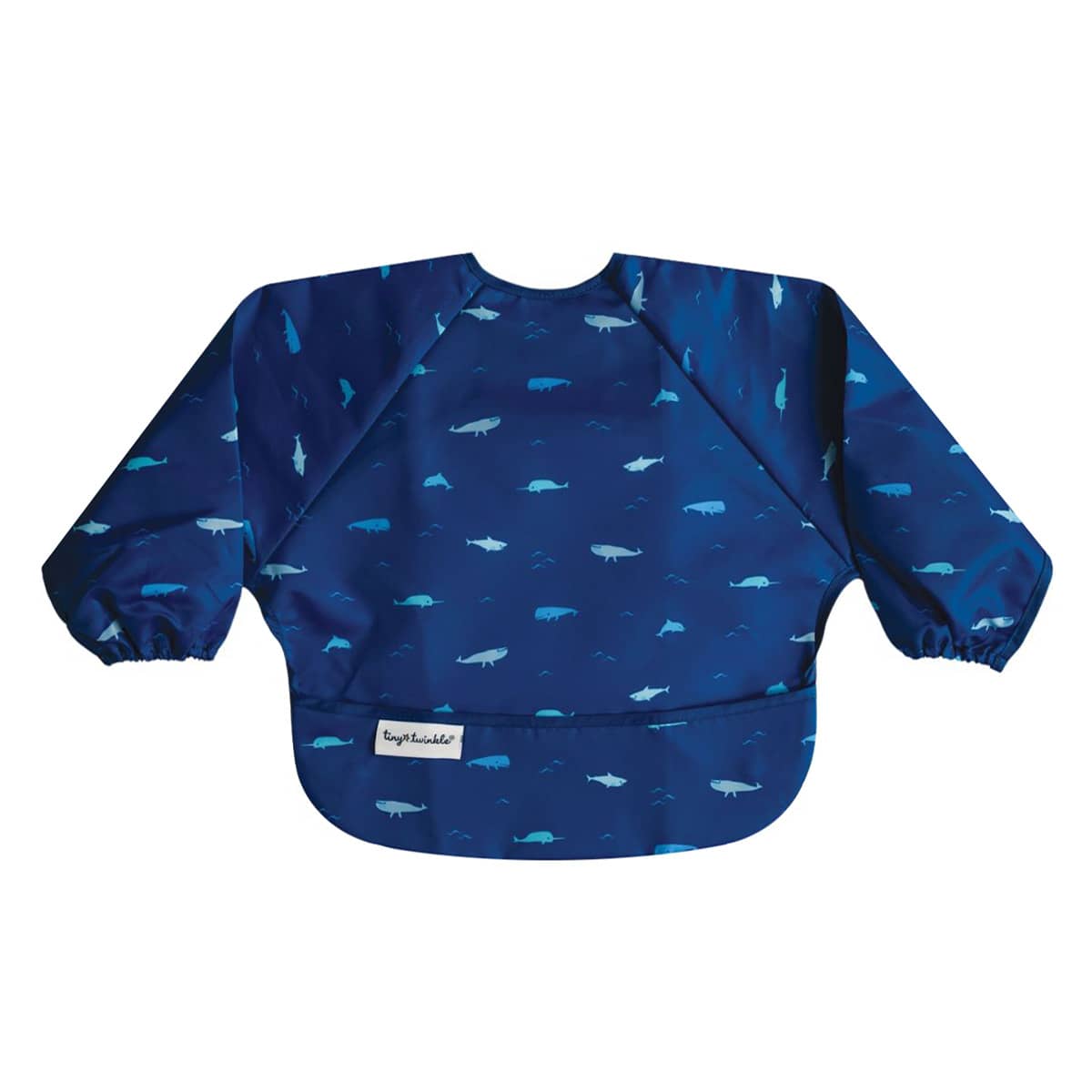 Tiny Twinkle Mess-Proof Full Sleeve Bib - Ocean Life