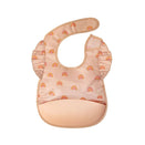 Tiny Twinkle Mess-Proof Silicone Pocket Bib - Boho Rainbow