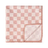 Tiny Twinkle Mess-Proof Splat Mat - Beige Checkers