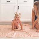 Tiny Twinkle Mess-Proof Splat Mat - Boho Rainbow