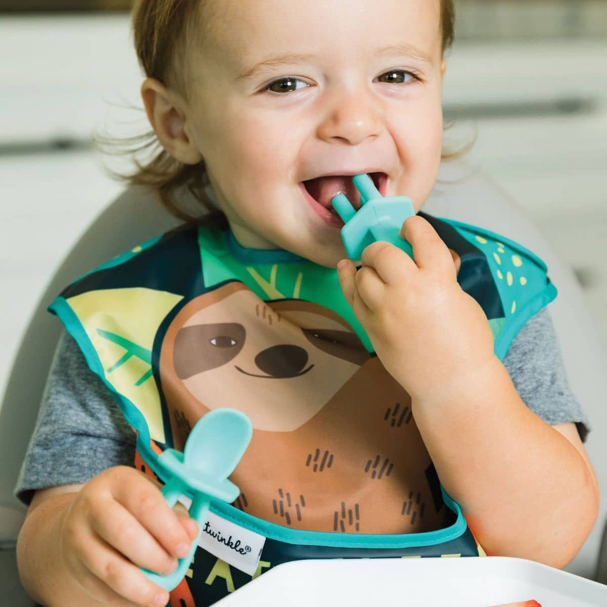 Tiny Twinkle Silicone Training Utensils