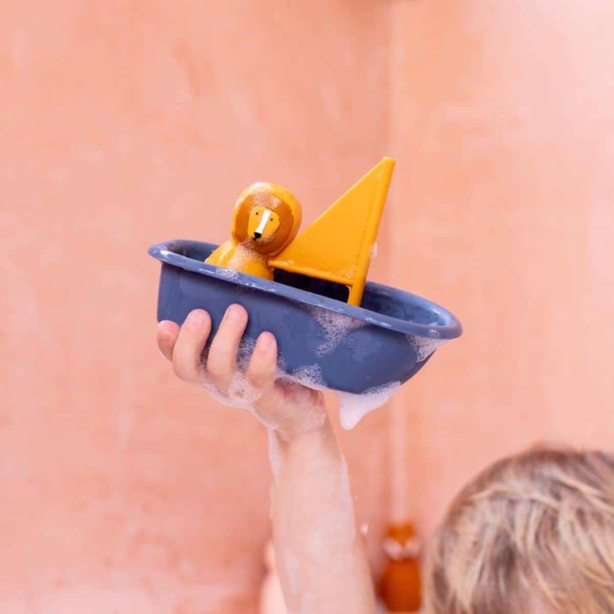 Trixie Bath Toy Sailboat - Mr. Lion