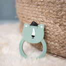 Trixie Natural Rubber Round Teether - Mr. Polar Bear
