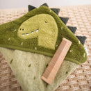 Trixie Organic Hooded Towel - Mr. Dino