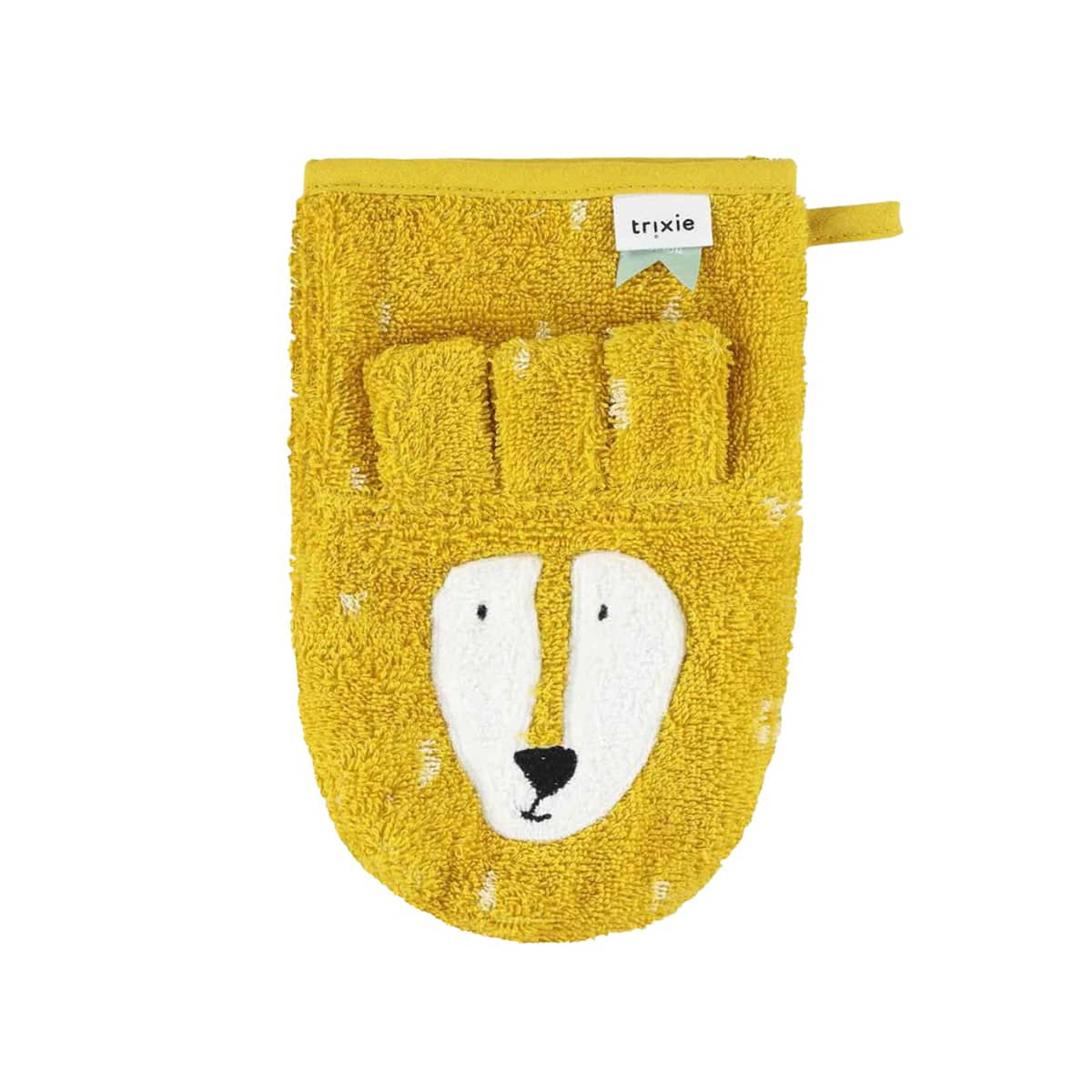Trixie Organic Washcloths 2 Pack - Mr. Lion / Mr. Fox