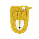 Trixie Organic Washcloths 2 Pack - Mr. Lion / Mr. Fox
