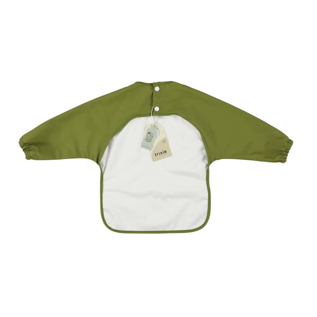 Trixie Waterproof Long Sleeve Bib - Mr. Dino