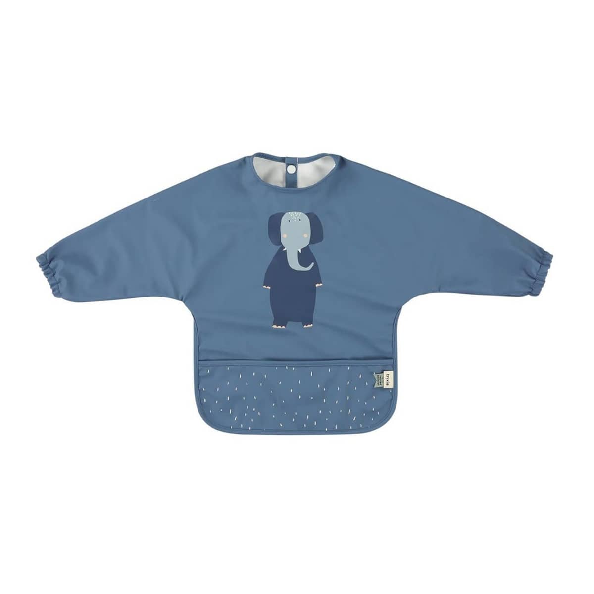 Trixie Waterproof Long Sleeve Bib - Mrs. Elephant