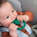 Trixie Natural Rubber Round Teether - Mr. Crocodile