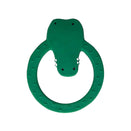 Trixie Natural Rubber Round Teether - Mr. Crocodile