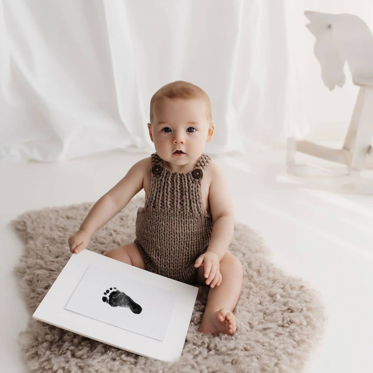 Truly Amor Ink-Free Baby Hand and Footprint Set