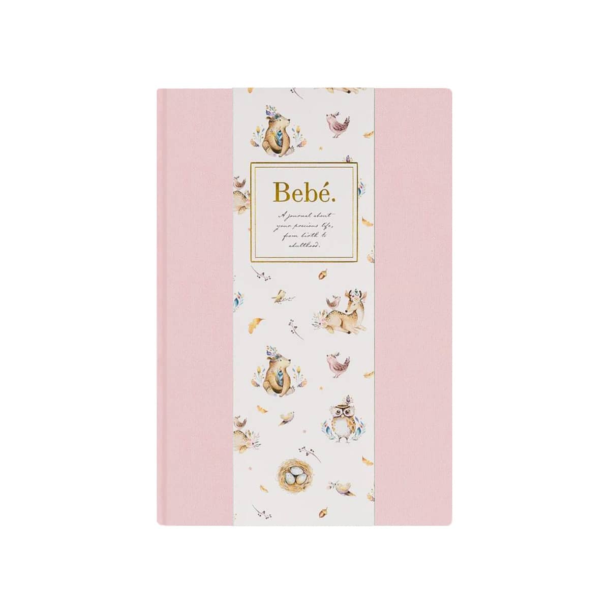 Truly Amor Bebé Baby Book With Keepsake Box And Pen - Baby Pink