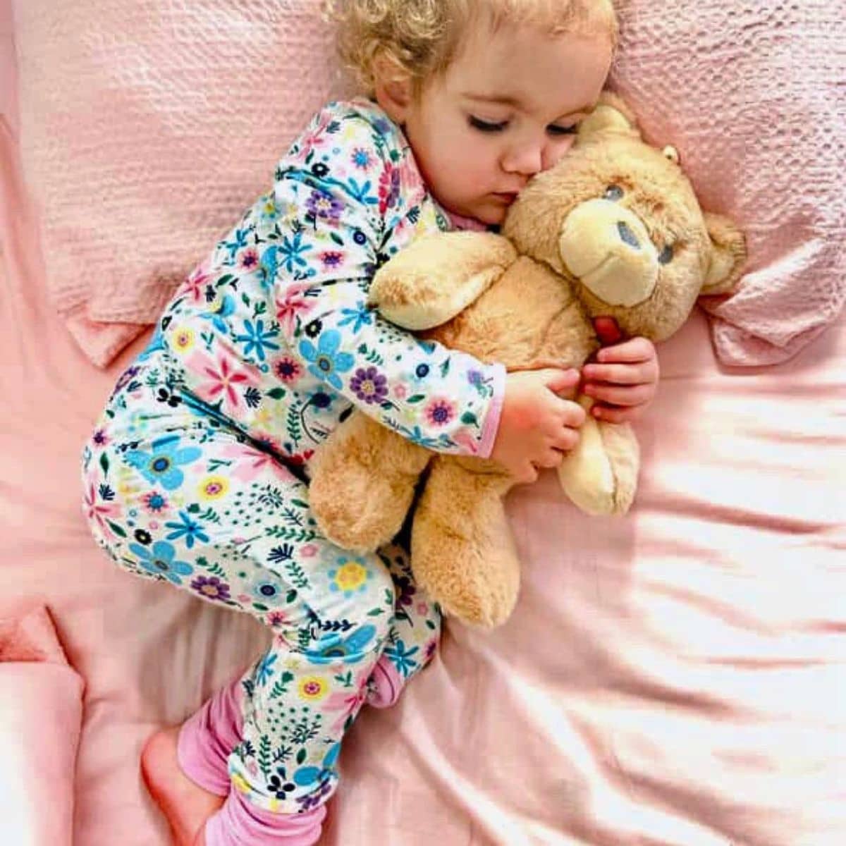 Tuck-in-Time Bamboo Sleep and Play Onesie - Dreamy Meadow
