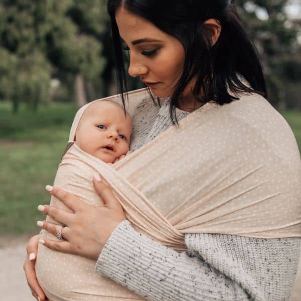 Vixsa Bamboo Blend Wrap Carrier - Pearl