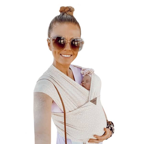Vixsa Bamboo Blend Wrap Carrier - Pearl