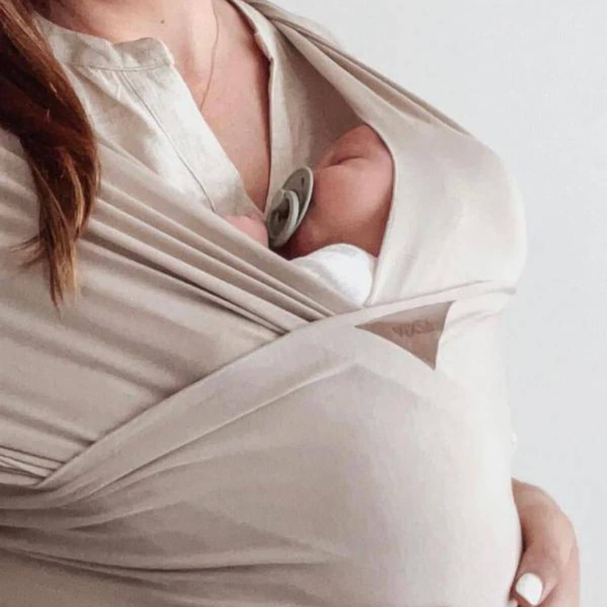 Vixsa Bamboo Blend Wrap Carrier - Taupe