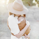 Vixsa Linen Ring Sling - Chestnut