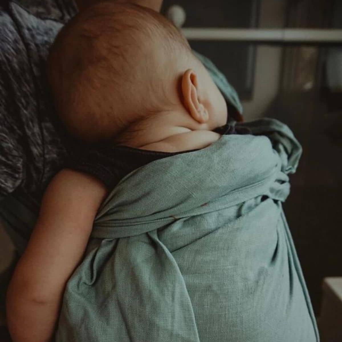 Vixsa Linen Ring Sling - Sage