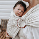 Vixsa Linen Ring Sling - Seashell