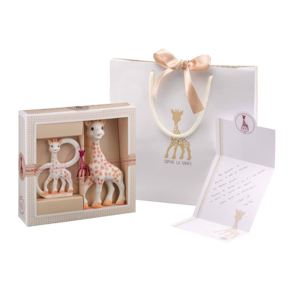 Vulli Sophie the Giraffe Sophisticated - The Teether Set