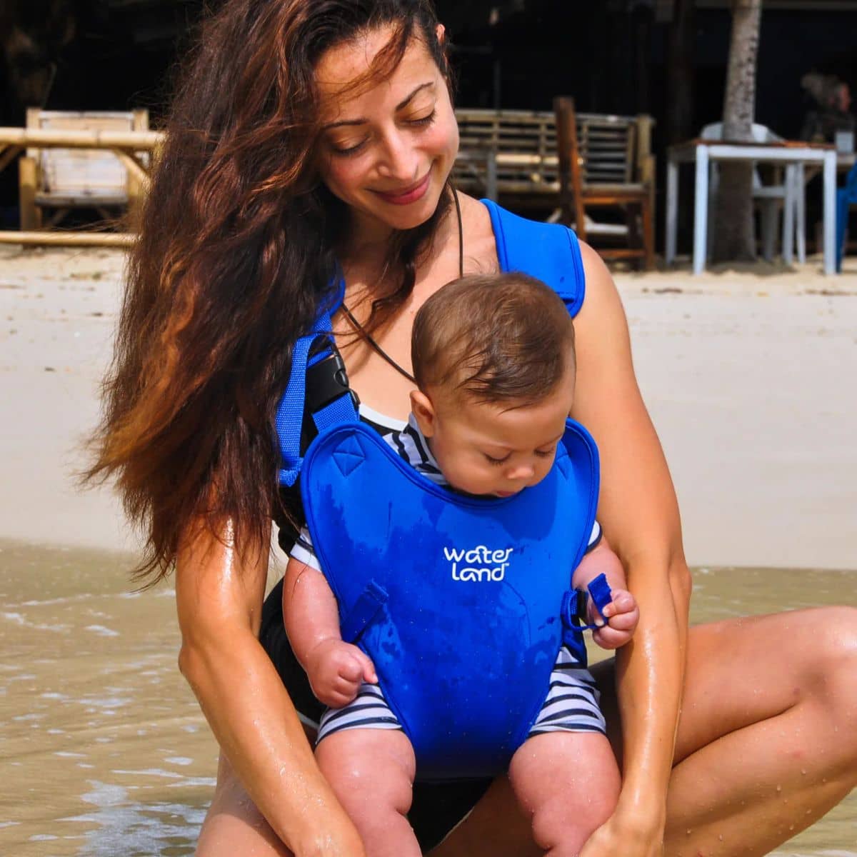 Waterland Baby Carrier - Pacific Blue