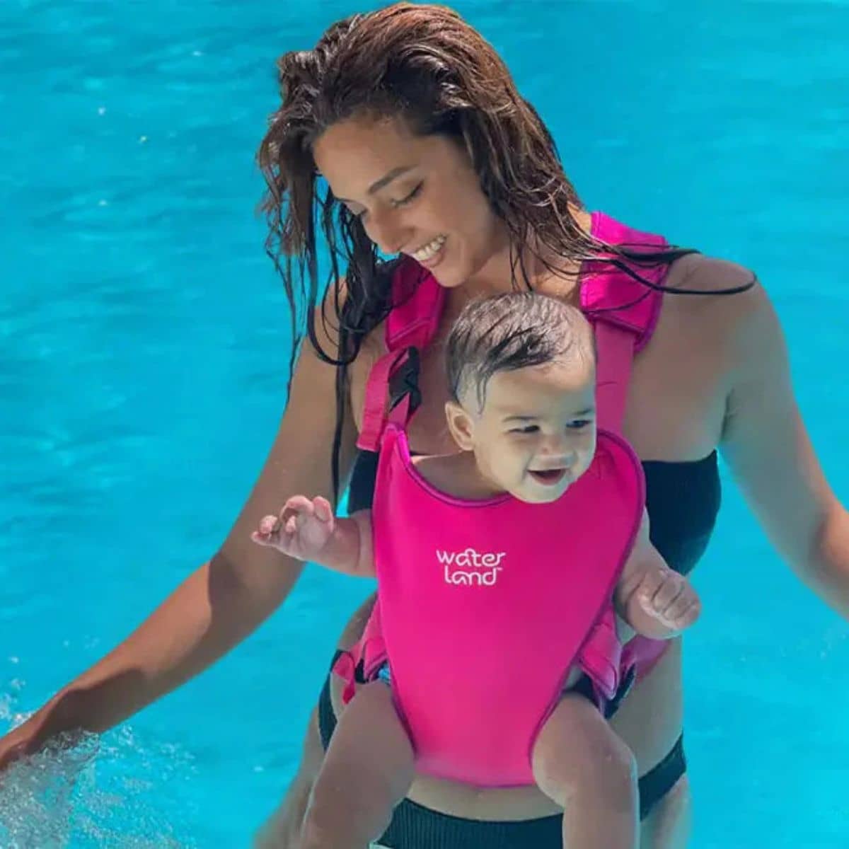 Waterland Baby Carrier - Pink Flamingo