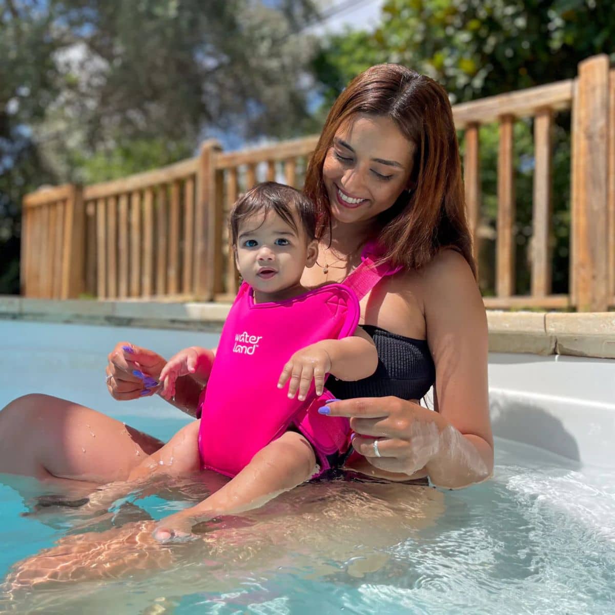 Waterland Baby Carrier - Pink Flamingo