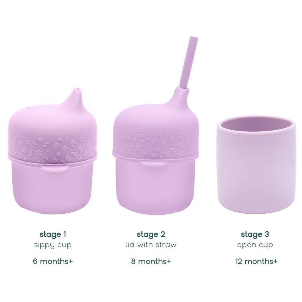 We Might Be Tiny Silicone Sippy Cup Set