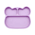 We Might Be Tiny Stickie Silicone Suction Plate - Bear - Lilac