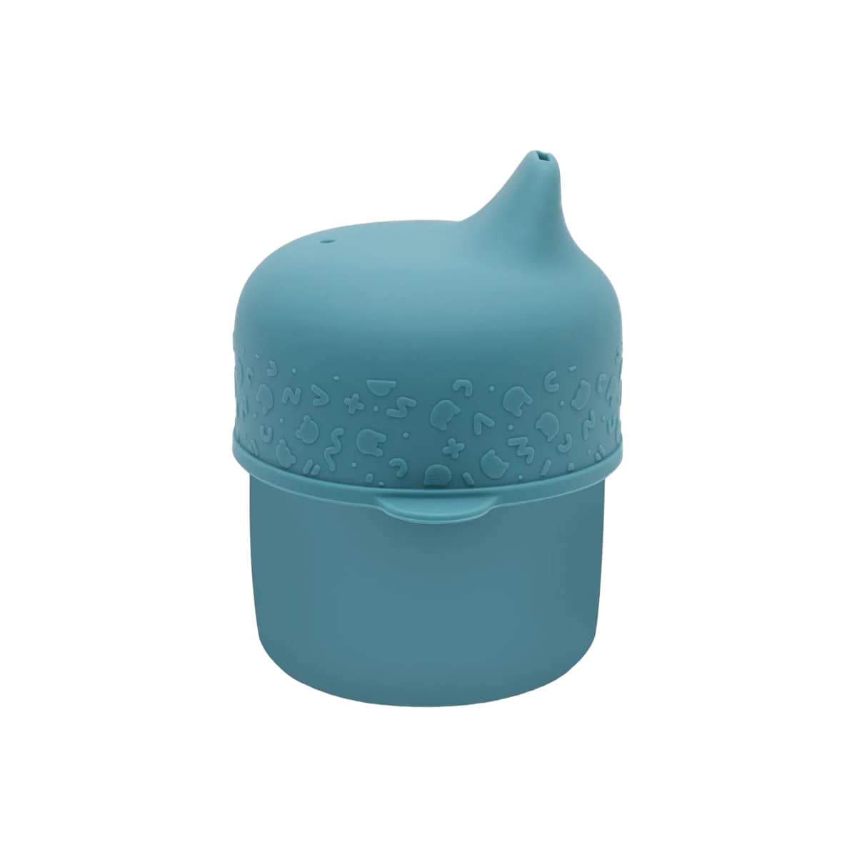 We Might Be Tiny Silicone Sippy Cup Set - Blue Dusk
