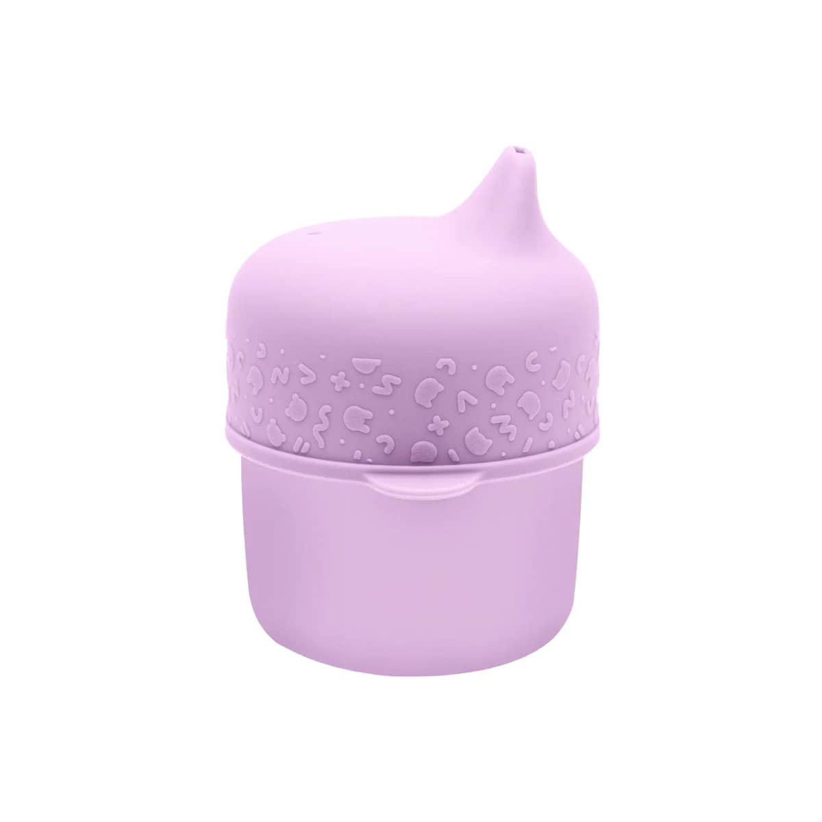 We Might Be Tiny Silicone Sippy Cup Set - Lilac