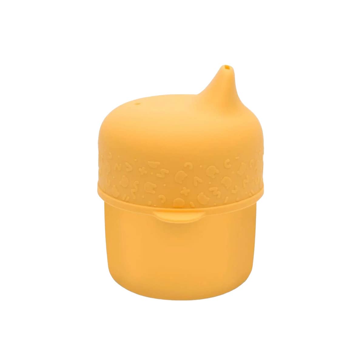 We Might Be Tiny Silicone Sippy Cup Set - Mustard