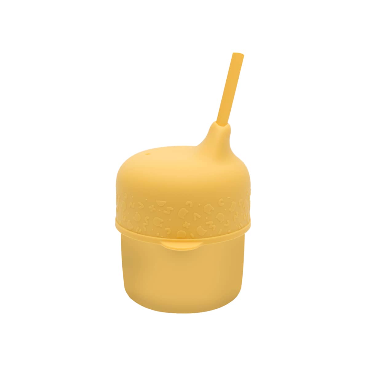 We Might Be Tiny Silicone Sippy Cup Set - Yellow