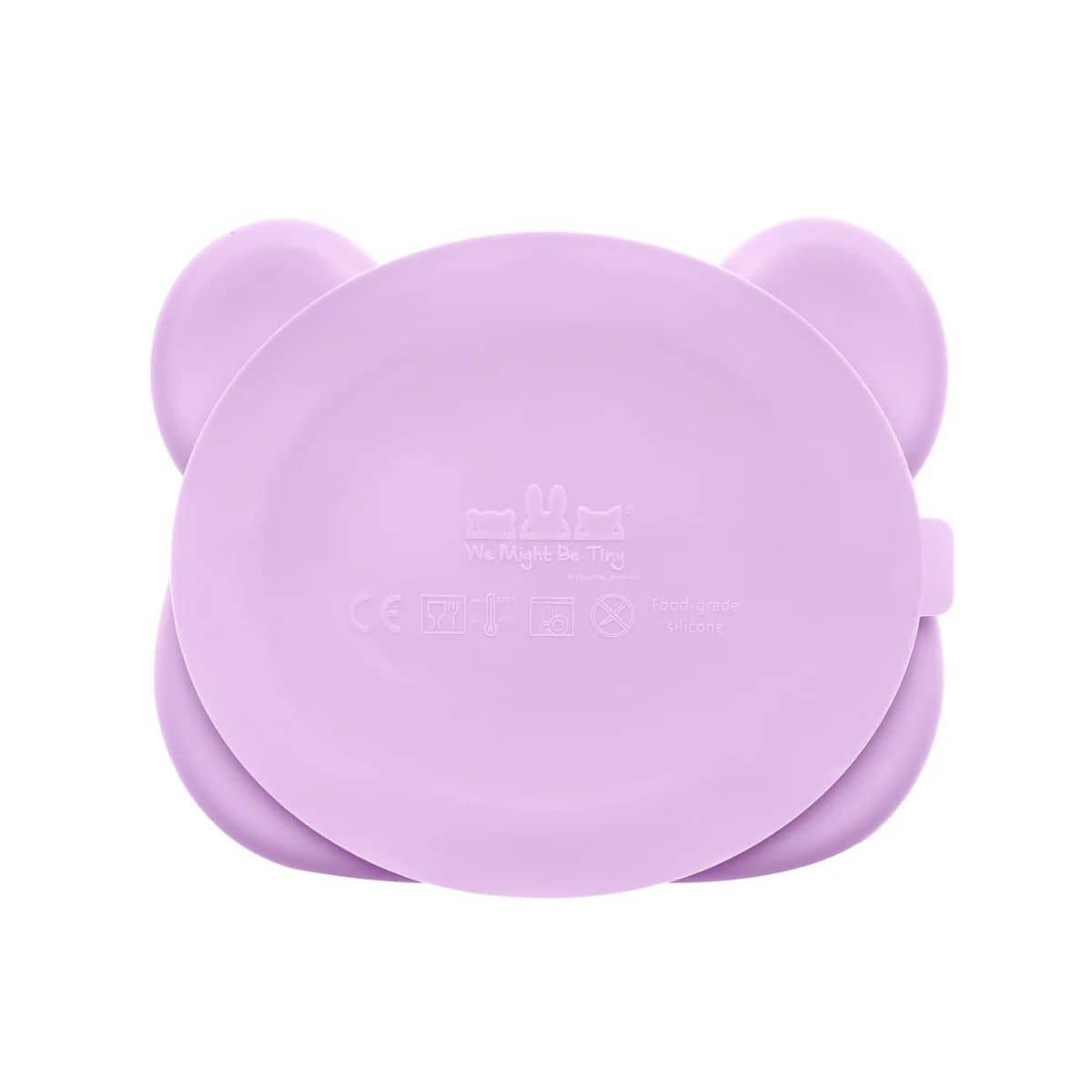 We Might Be Tiny Stickie Silicone Suction Plate - Bear