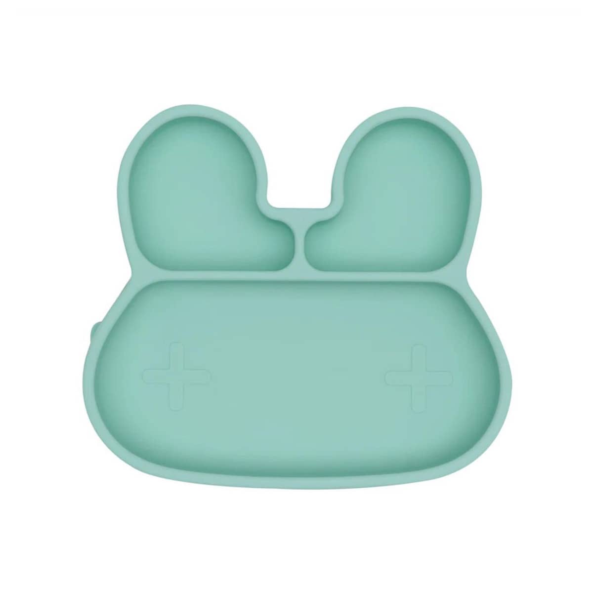We Might Be Tiny Stickie Silicone Suction Plate - Bunny - Mint