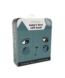 Wee Gallery Babys First Soft Book Friendly Faces in the Garden