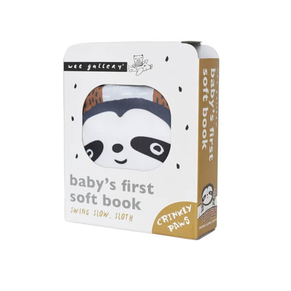 Wee Gallery Soft Book: Swing Slow, Sloth
