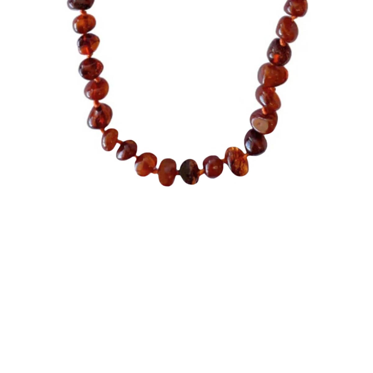 Wee Rascals Baltic Amber Infant Anklet/Bracelet - Cognac